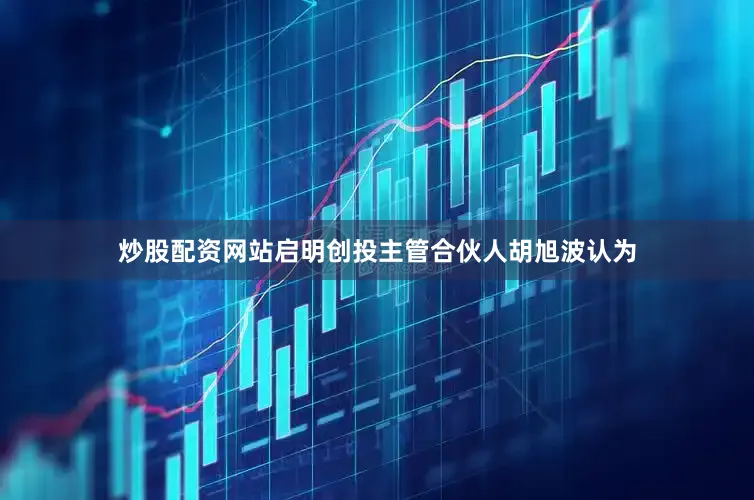 炒股配资网站启明创投主管合伙人胡旭波认为